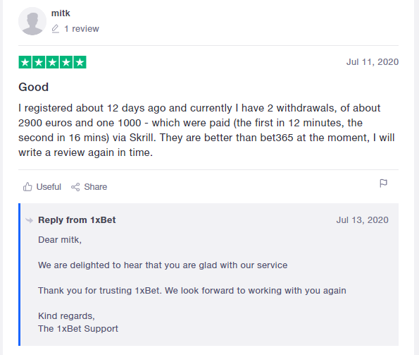 1xBet Review: Checking Out Customers’ Opinions